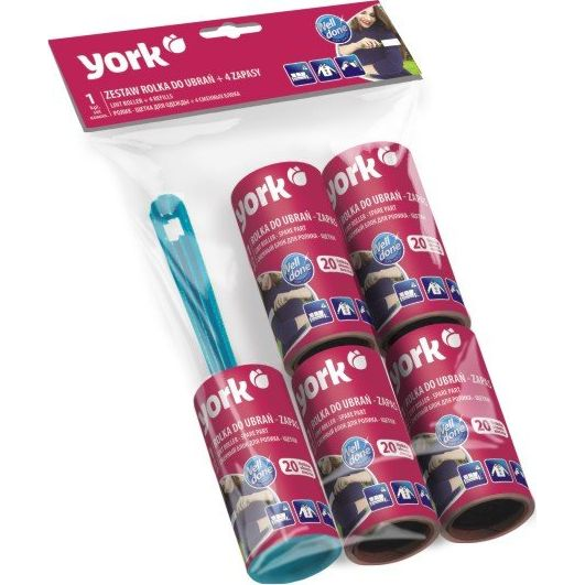 YORK tisztító henger + 4 tartalék henger