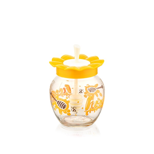 IRIS C-00180 Lily üveg méztartó 370ml (C-00180)