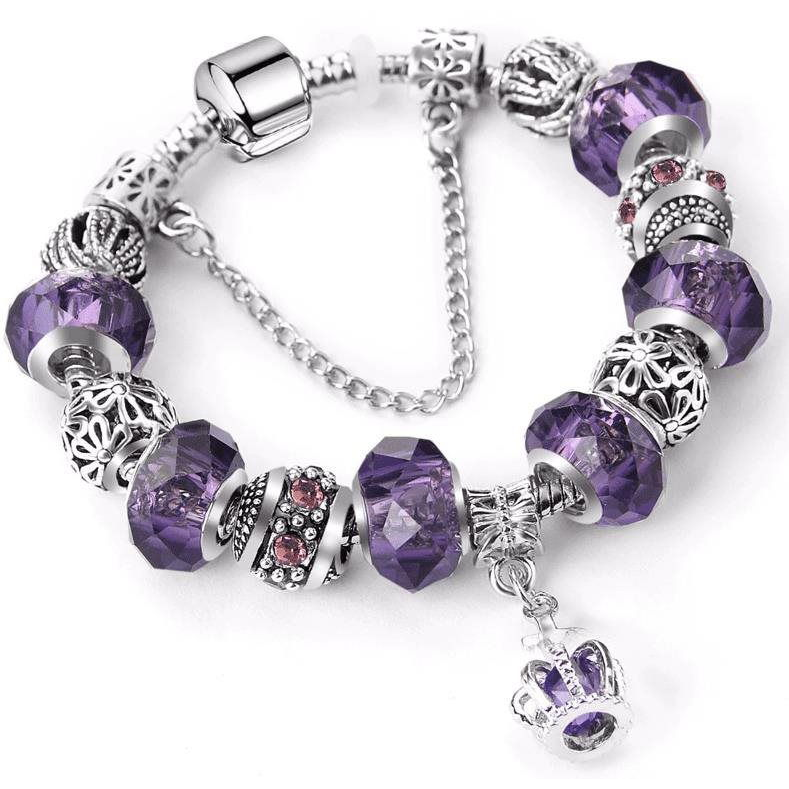 Silver Star női, lila korona -1/V 18 (8596544006681)