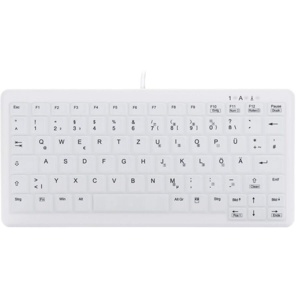 CHERRY AK-C4110 tastatur Medicinsk USB QWERTZ Tysk Hvid