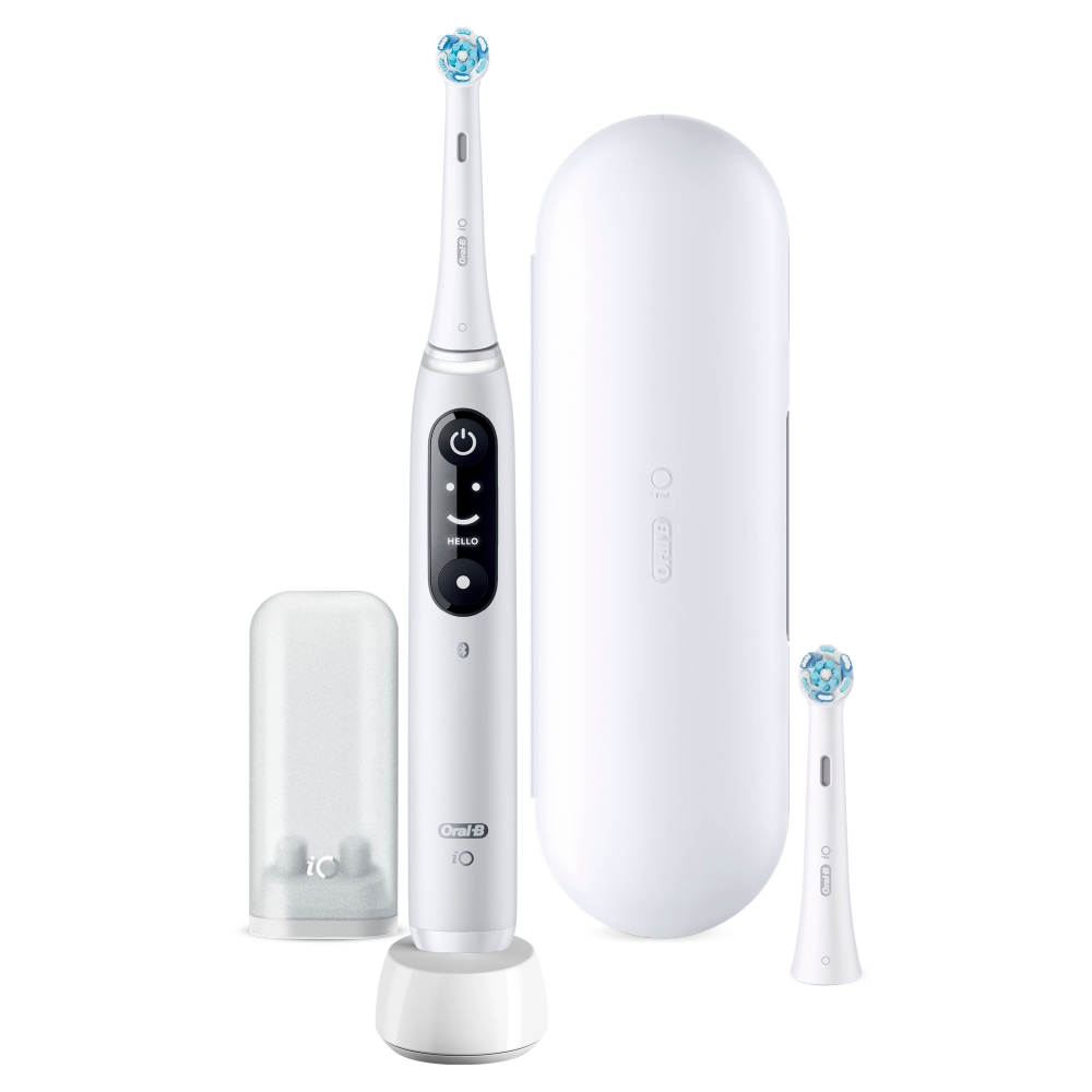 Oral-B iO Series 6 Elektromos Fogkefe Fehér (6 WHITE JAS22)