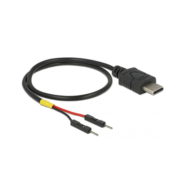 DELOCK Stromkabel USB Typ-C auf 2x Pfostenstecker 30cm