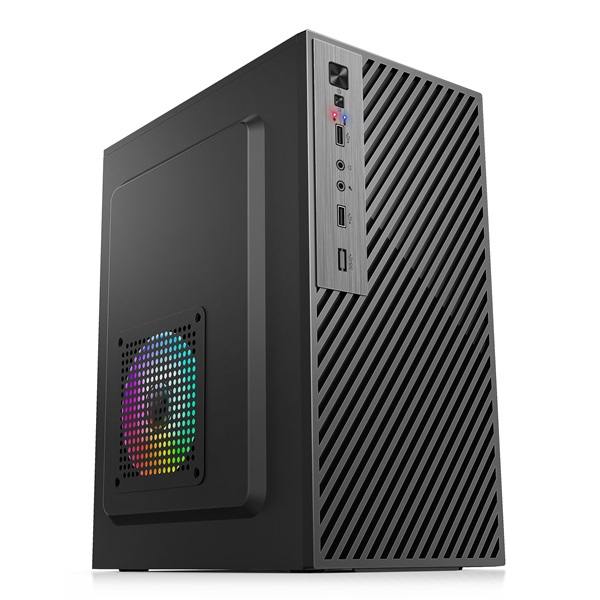 IRIS Q2517 számítógépház fekete (IRIS Q2517)