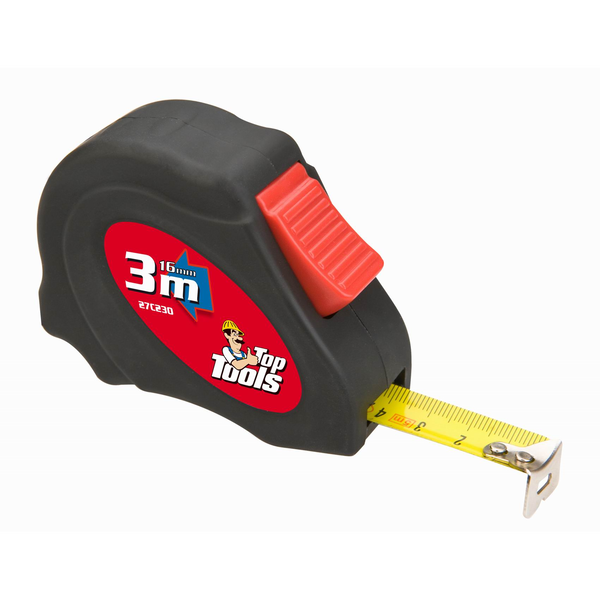 Top Tools Miara stalowa 3m zwijana (27C233)