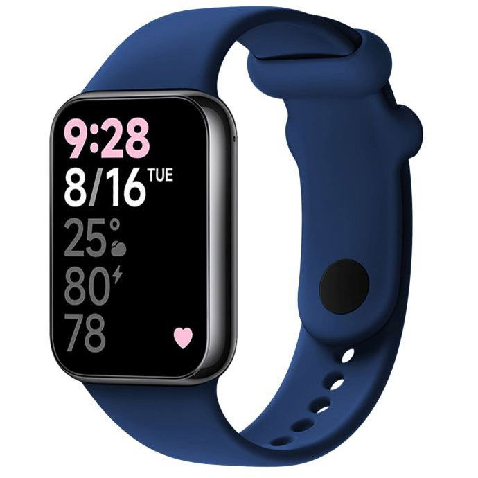 FIXED Silicone Strap Xiaomi Redmi Watch 5 / 4 Smart Band 9 Pro / 8 Pro - kék (FIXSSTB-1239-BL)
