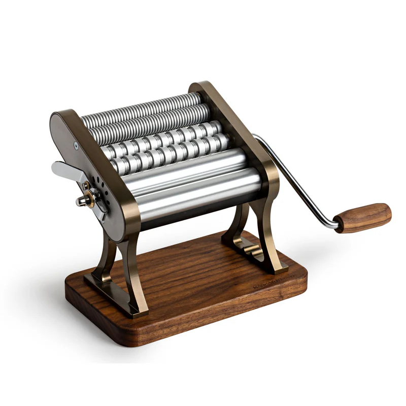 Marcato Otello Champagne Heritage Kézi Tésztakészítő - Ezüst / Fa (OT-CHS-HER)