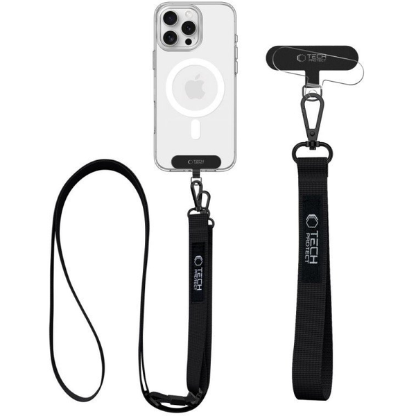 ETUI ZA TELEFON TECH-PROTECT C6S ROPE CROSSBODY ČRNA