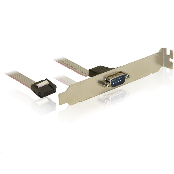 DeLock 1x Soros port hátlapi kivezetés (82768) (82768)