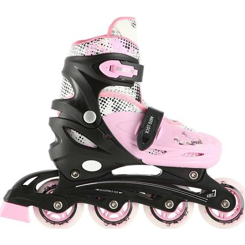 Rolki Nils Extreme NH18331 z wymienną płozą regulowane różowe r. 31-34