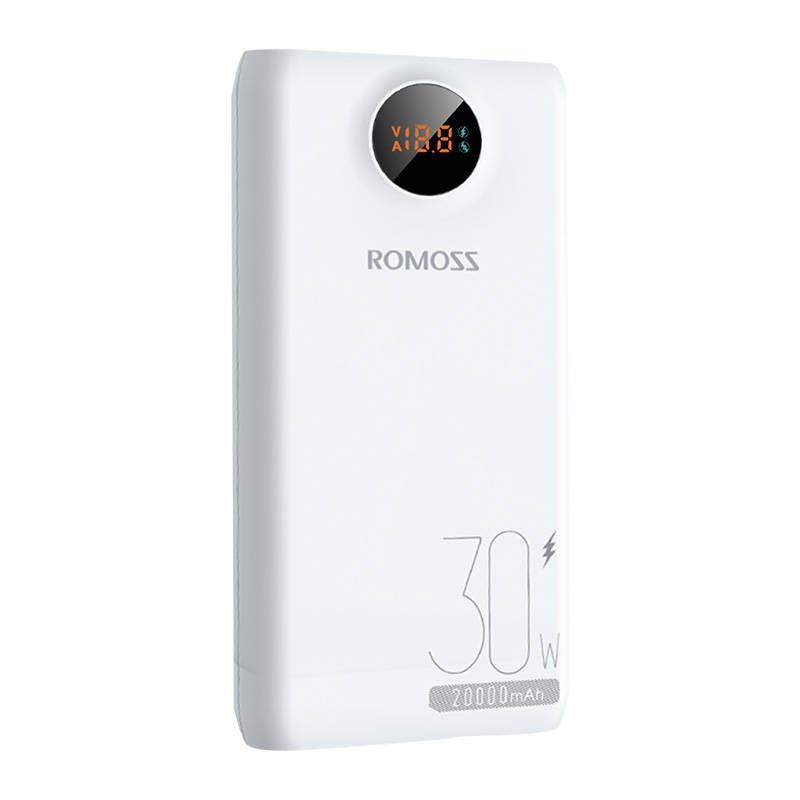 Romoss SW20S Pro Power Bank 20000mAh 30W fehér (PSW20-392-1133H) (PSW20-392-1133H)