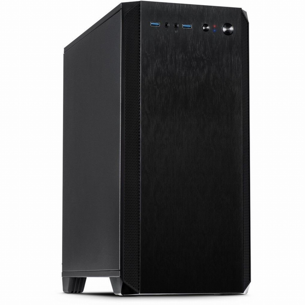 Carcasa Inter-Tech H606, Mini Tower, fara sursa, mATX, negru