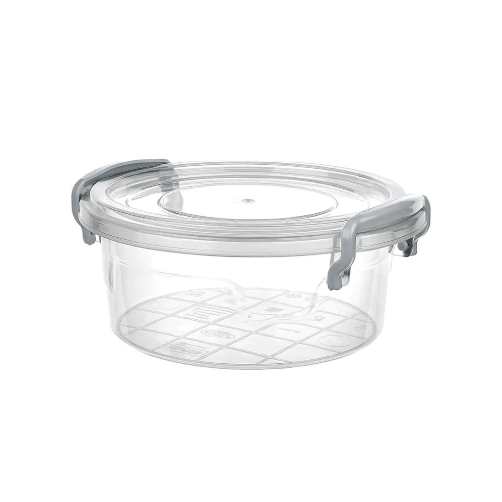 Orion MULTI műanyag alacsony, kerek ételtároló 0,3 liter (124633) (orion124633)