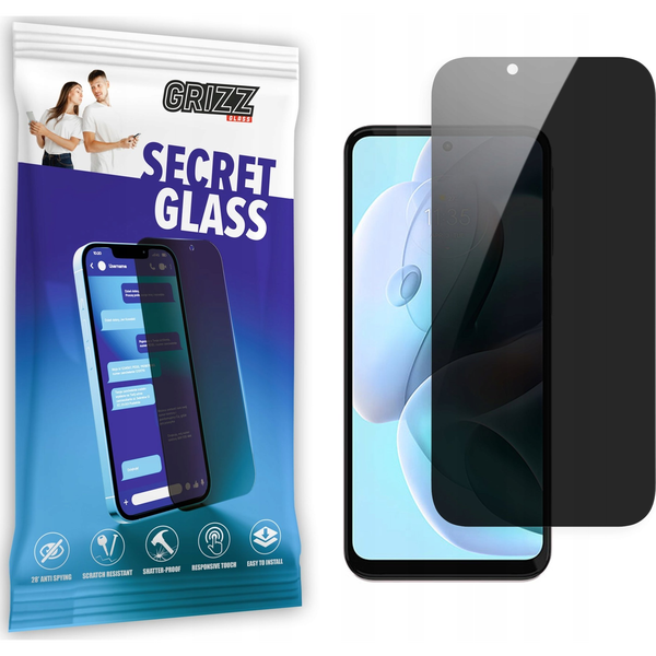  GrizzGlass Szkło prywatyzujące GrizzGlass SecretGlass Motorola Moto G41