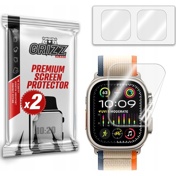  GrizzGlass Folia ceramiczna GrizzGlass CeramicFilm do Apple Watch Ultra 2