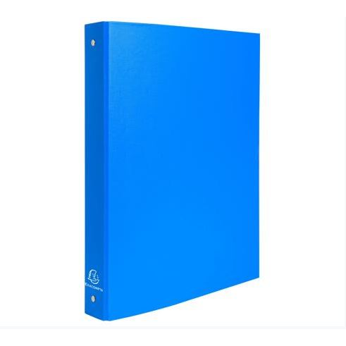 Exacompta PP borítású 4 gyűrűs gyűrűskönyv, 40mm gerincvastagság, A4 világoskék (51471E) (51471E)