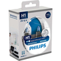 Philips WhiteVision 12258WHVSM autós izzó H1 55 W Halogén