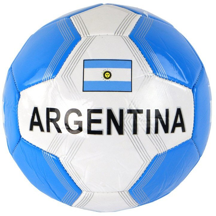 Lean Toys Színes Argentína Futballlabda 5-Ös Méretű (13180)