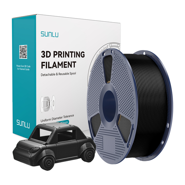 SUNLU PETG szál fekete 127 g/cm³ PETG B