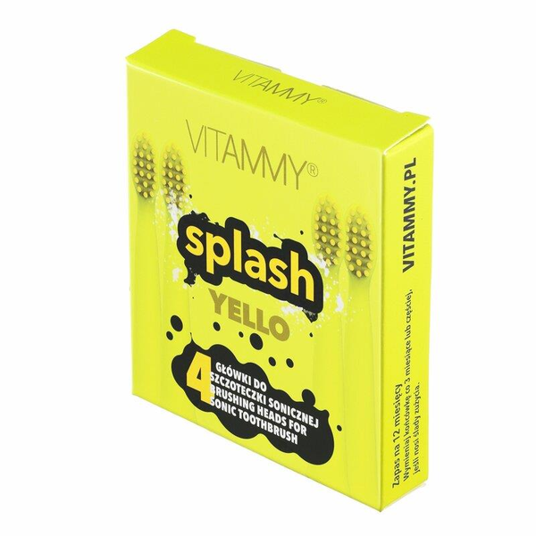 VITAMMY SPLASH, sárga/yellow, 4db