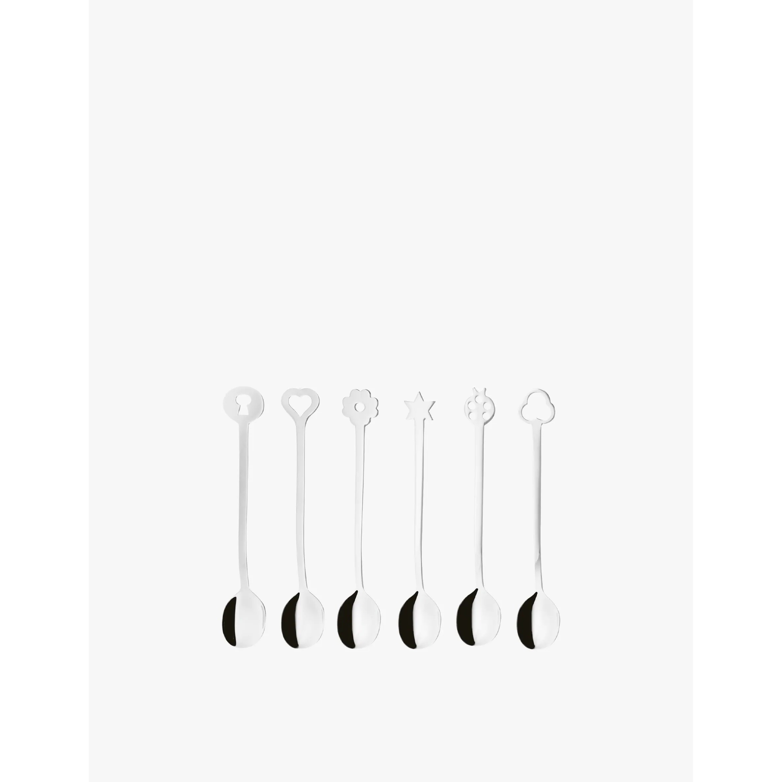 Sambonet New Portafortuna Teáskanál készlet - Ezüst (6 darabos) (52550C51)