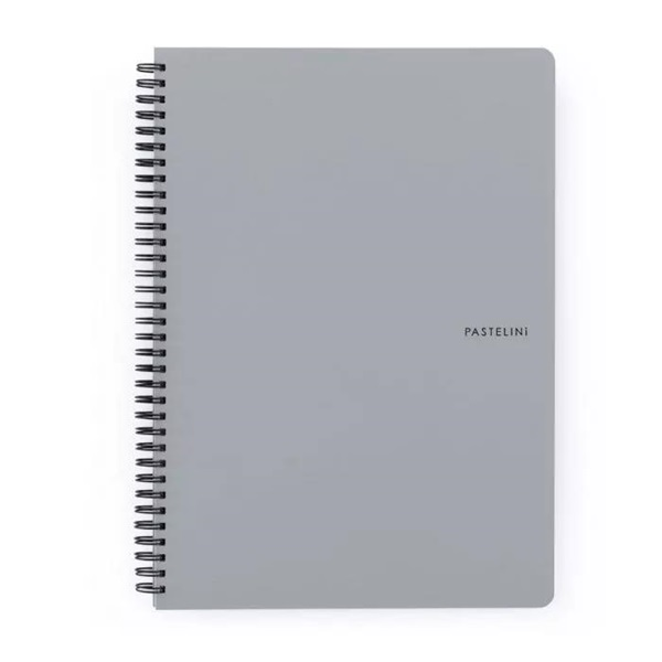 Oxybag Pastelini Grey A4 60 lapos vonalas spirálfüzet (8-804)