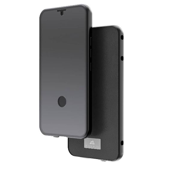 Black Rock 360° Glass Cover Samsung Galaxy S23 Ultra tok fekete (2206TGL02)