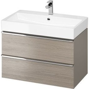 Cersanit S522-028 SZAFKA PODUMYWALKOWA VIRGO 80 SZARA UCHW CHROM ZMONT. // CER.VIRGO-80-SZARA-UCH-CH