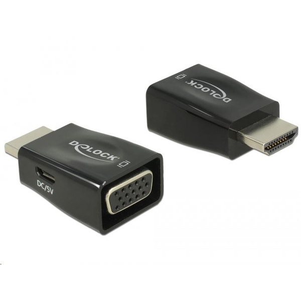 Delock 65902 HDMI-A male > VGA female adapter