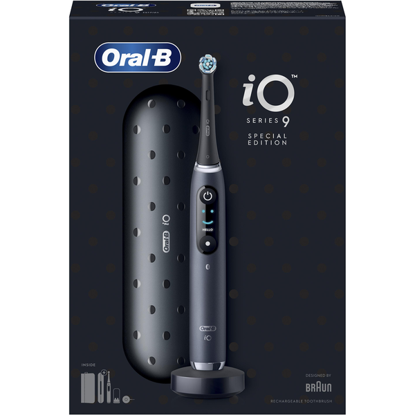 Oral-B iO 9 Black Elektrický zubní kartáček, speciální edice
