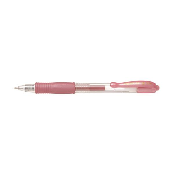 Pilot G-2 Metallic Nyomógombos Zseléstoll - 0.32 mm / Rózsaszín (BL-G2-7-MP)