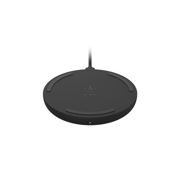 Belkin WIA001BTBK зарядно за мобилни устройства Смартфон Черен Променлив ток (AC) Безжично зареждане Бързо зареждане На открито