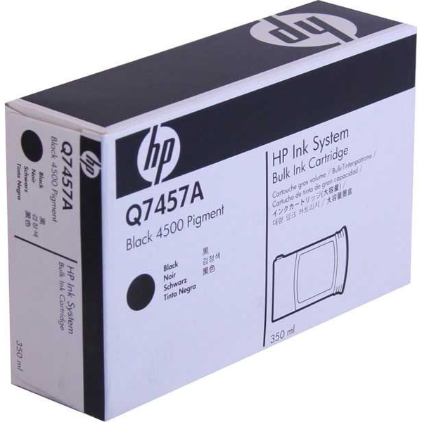 HP Black 4500 Pigment Bulk Ink Cartridge blækpatron 1 stk Original Sort
