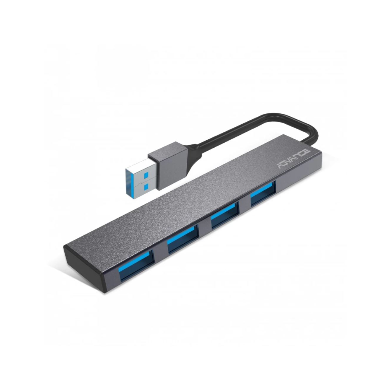 Advance XPAND SMART USB Hub szürke (HUB-405AL) (HUB-405AL)