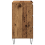 Fiókos Szekrény Régi Fa 60x35x70 cm Műanyag