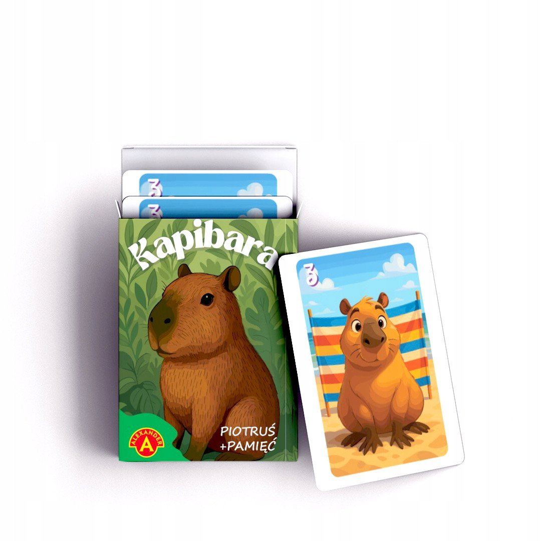 Alexander Kártya Memóriajáték - Capybara (3156 ALX)