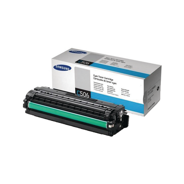 Samsung CLT-C506L tonerpatron 1 stk Original Blå