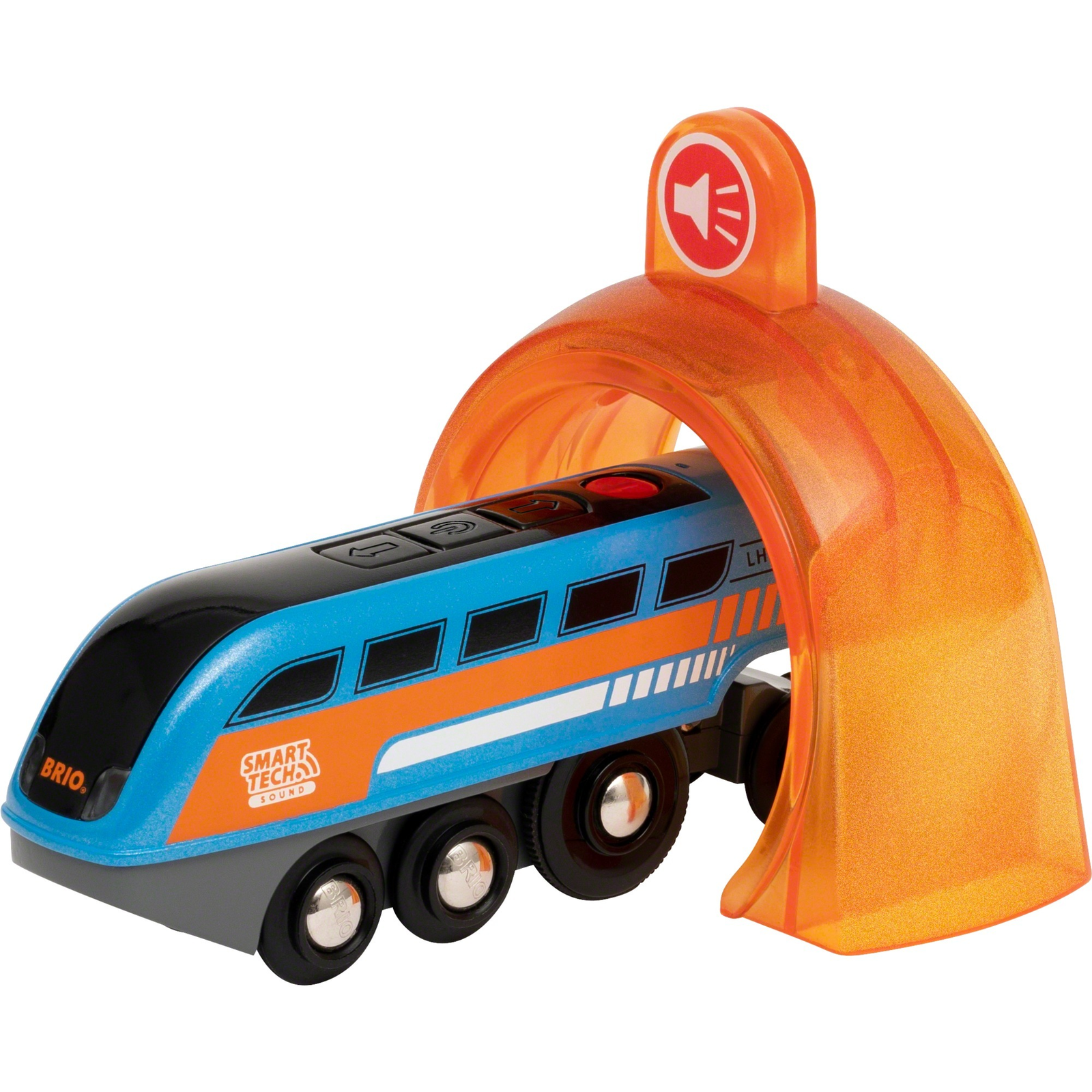 BRIO Smart Tech Sound: Locomotive vonat - Kék (63397100)