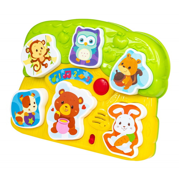 Smily Play 0771 Állatos zenélő kirakó