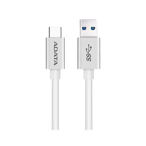 USB kabel Adata ACA3AL-100CM-CSV stříbrný 1 m