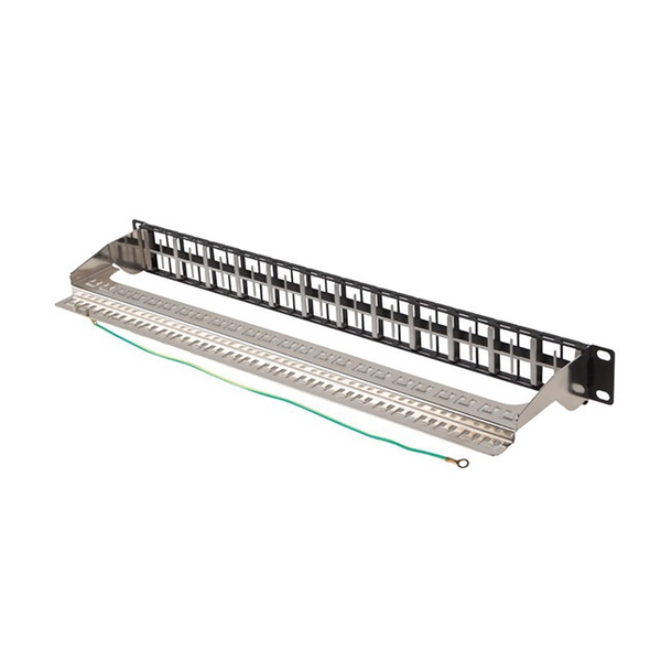 Lanberg PPKS-1248-B 19" Patch panel - 48 port
