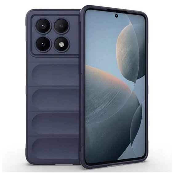 Gigapack Xiaomi Poco X6 Pro 5G szilikon tok sötétkék (GP-155485) (GP-155485)