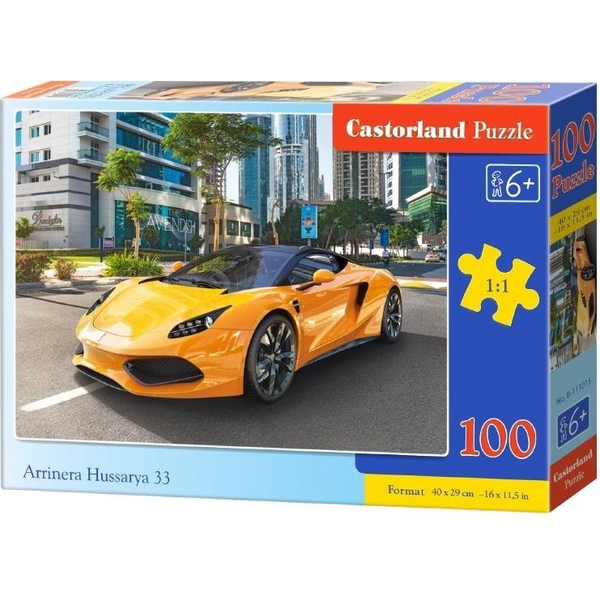 Castorland B-111015 puzzle 100 pz Veicoli
