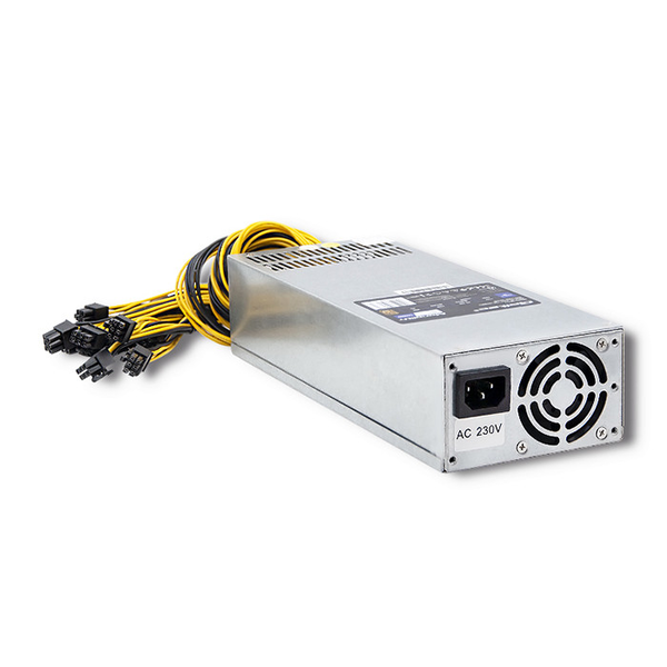 Qoltec 1600W PCI-E Smart 80+ Gold tápegység