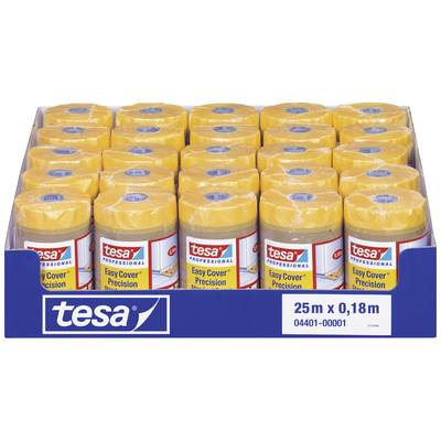 Tesa (04401-00001-00) Takarópapír Easy Cover® Narancs (H x Sz) 25 m x 18 cm 1 db (04401-00001-00)
