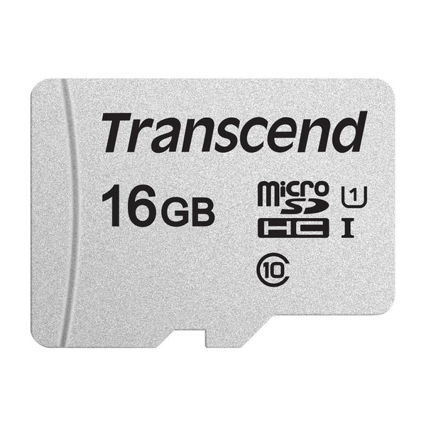 Transcend microSDHC 300S 16GB Class 10 UHS-I U1