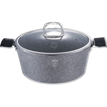 BerlingerHaus BH/1152N Stone Touch Line Lábas - Kovácsolt Alumínium, Szürke (BH/1152)