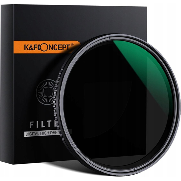 Filtr K&F Filtr ND 55mm REGULOWANY szary FADER ND8-ND2000 KF () - 101380