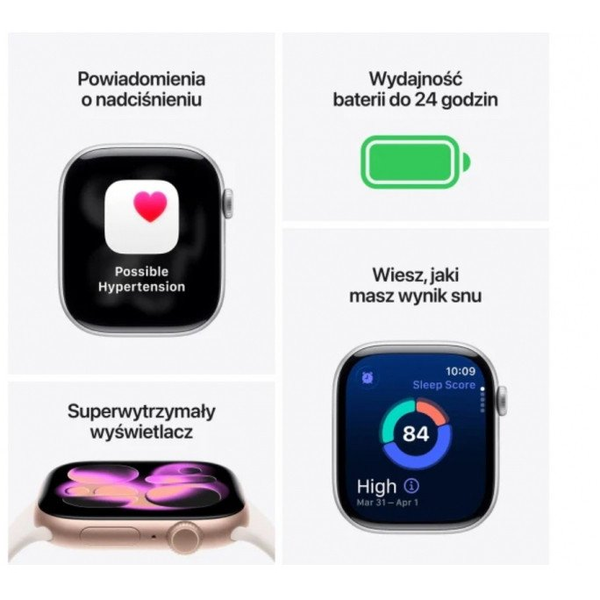 Apple Watch Series 11 GPS + Cellular 42mm Kozmoszfekete Alumíniumtok