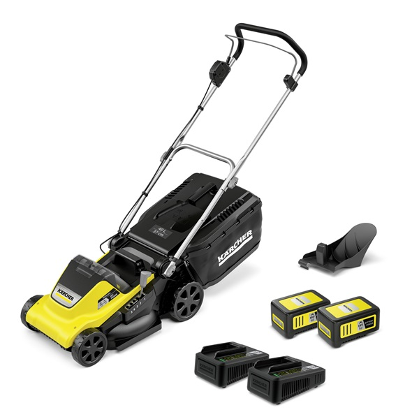 Kärcher LMO 4-18 Dual Battery Set – акумулаторна косачка с ширина на косене 37 см