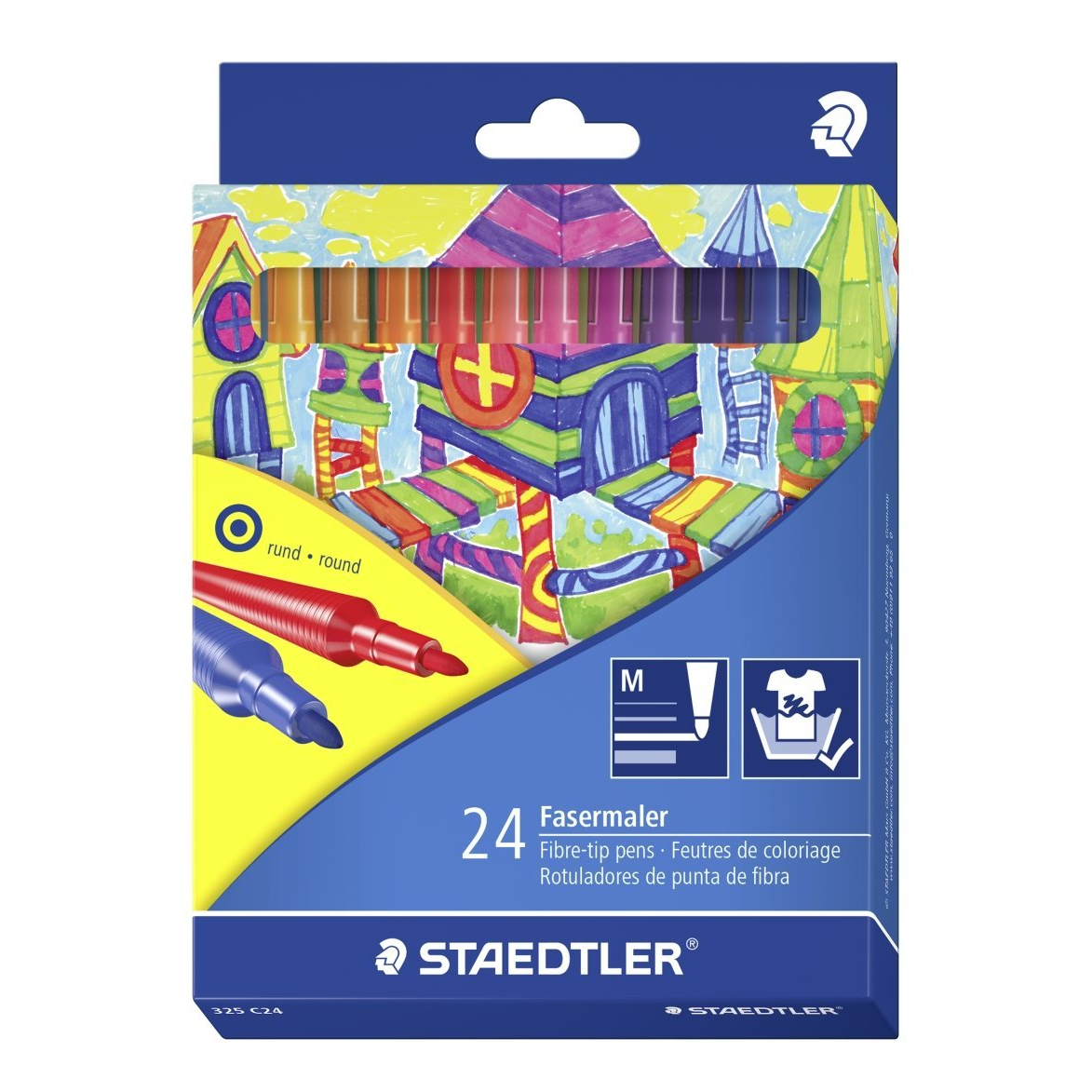 Staedtler Noris Club 1 mm Filctoll készlet -24 szín (325 C24)